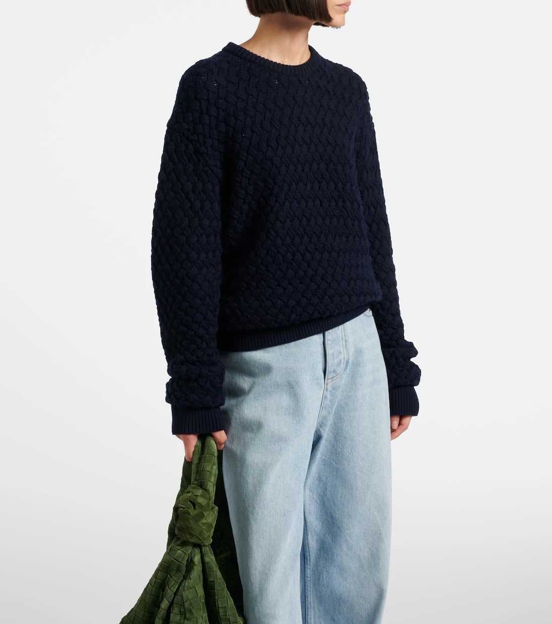 Bottega Veneta - Intrecciato wool sweater