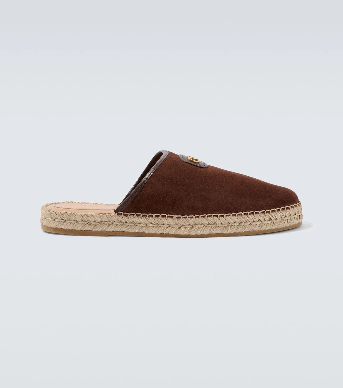 Valentino Garavani - Palm Avenue VLogo suede mules