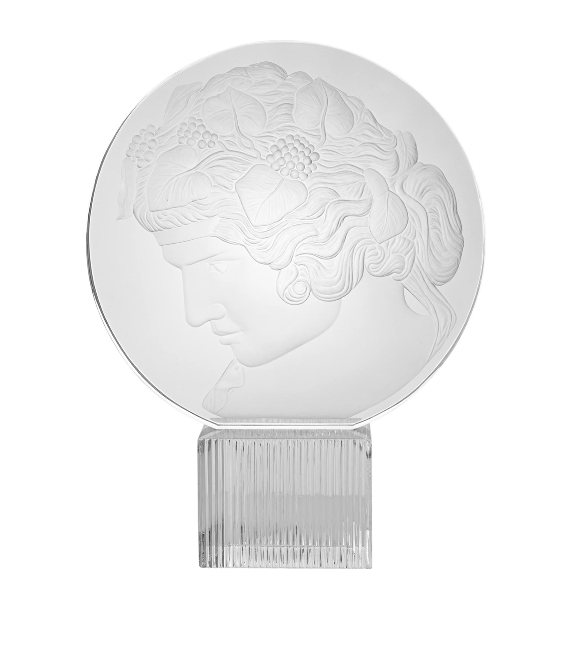 Crystal Bacchus Statue (39cm)