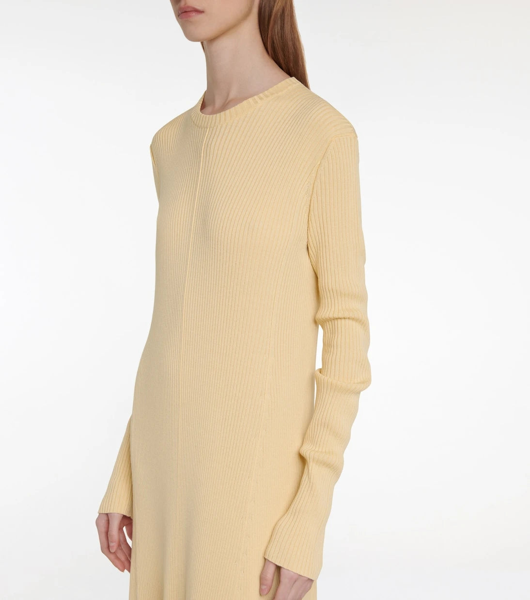 Jil Sander - Wool-blend midi dress