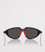 Moncler Black Laszer Irregular Sunglasses