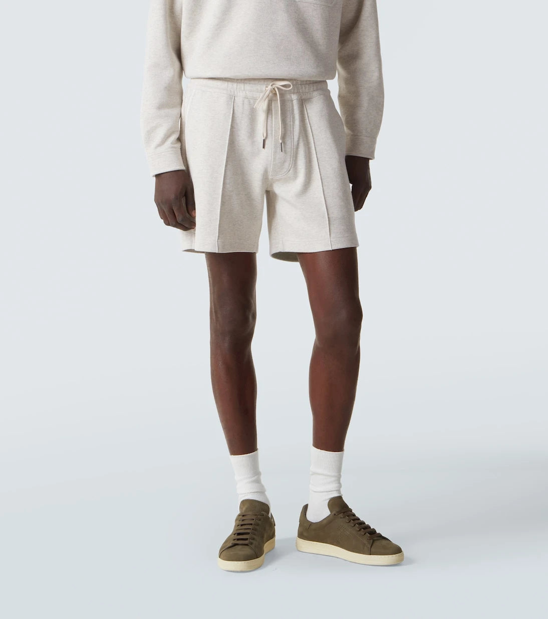 Tom Ford - Cotton, silk, and cashmere shorts