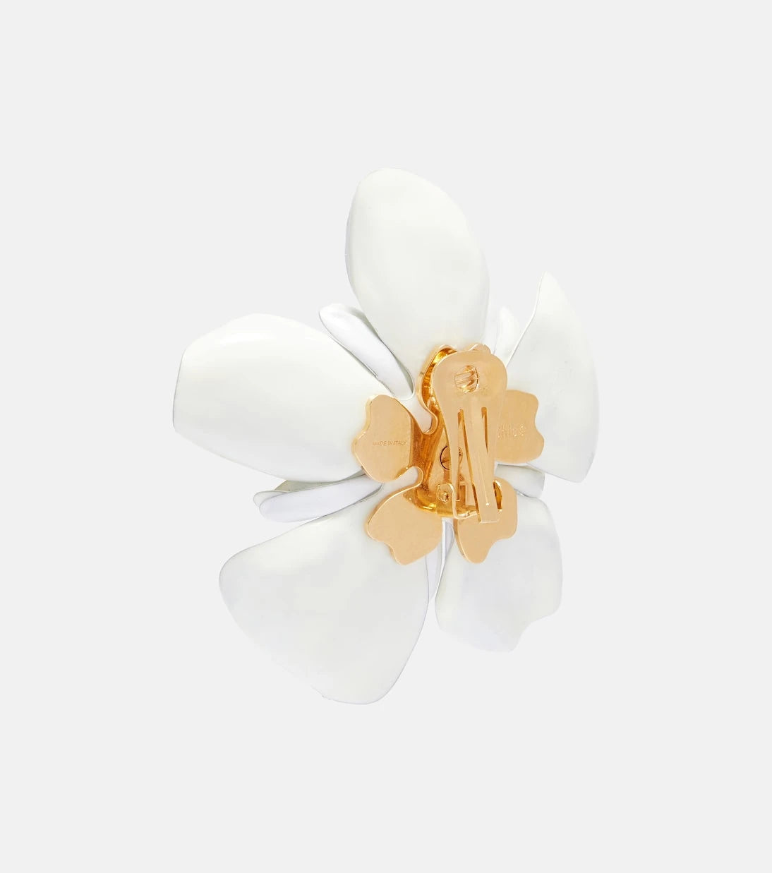 Chloé - Floral clip-on earrings