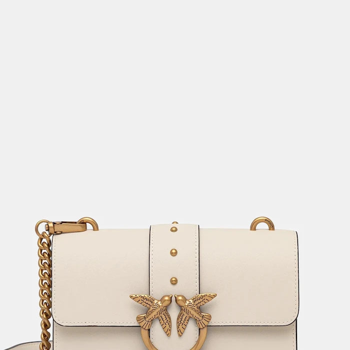 Pinko чанта crossbody дамска от кожа