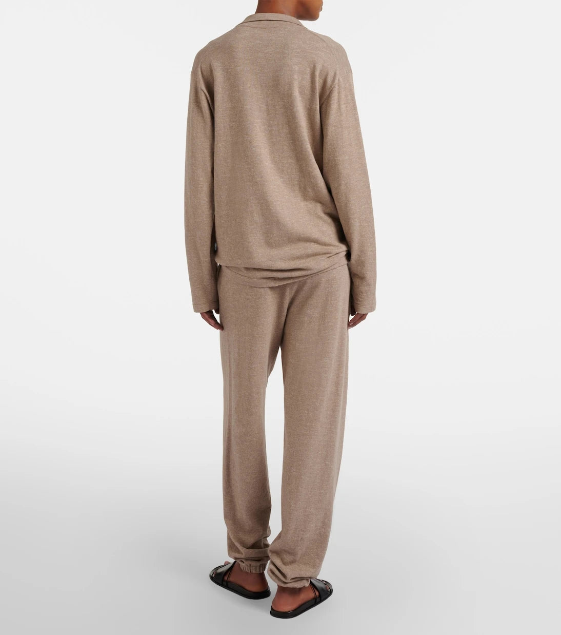 The Row - Nadir cotton and linen straight-leg pants