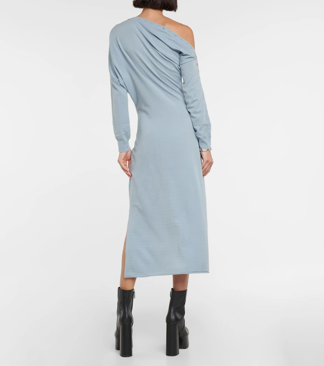 Altuzarra - Jeevika one-shoulder knit midi dress