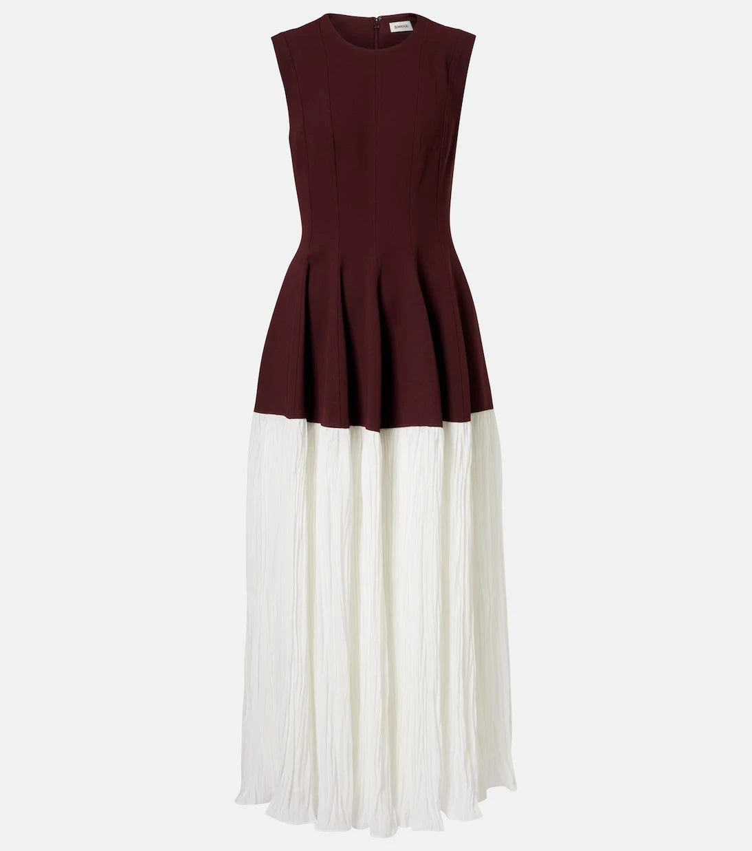 Simkhai - Raleigh crêpe and satin midi dress