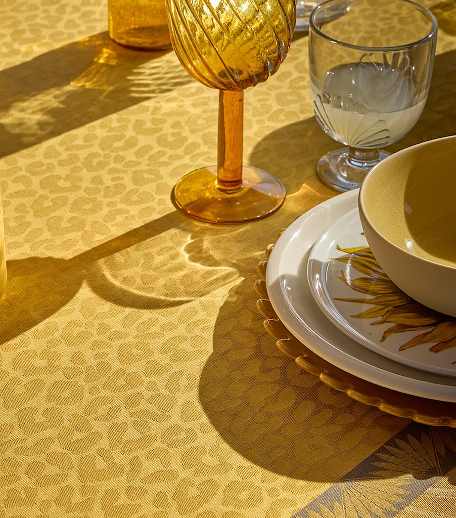 Le Jacquard Français Coated Sinharaja Tablecloth (175cm x 250cm)