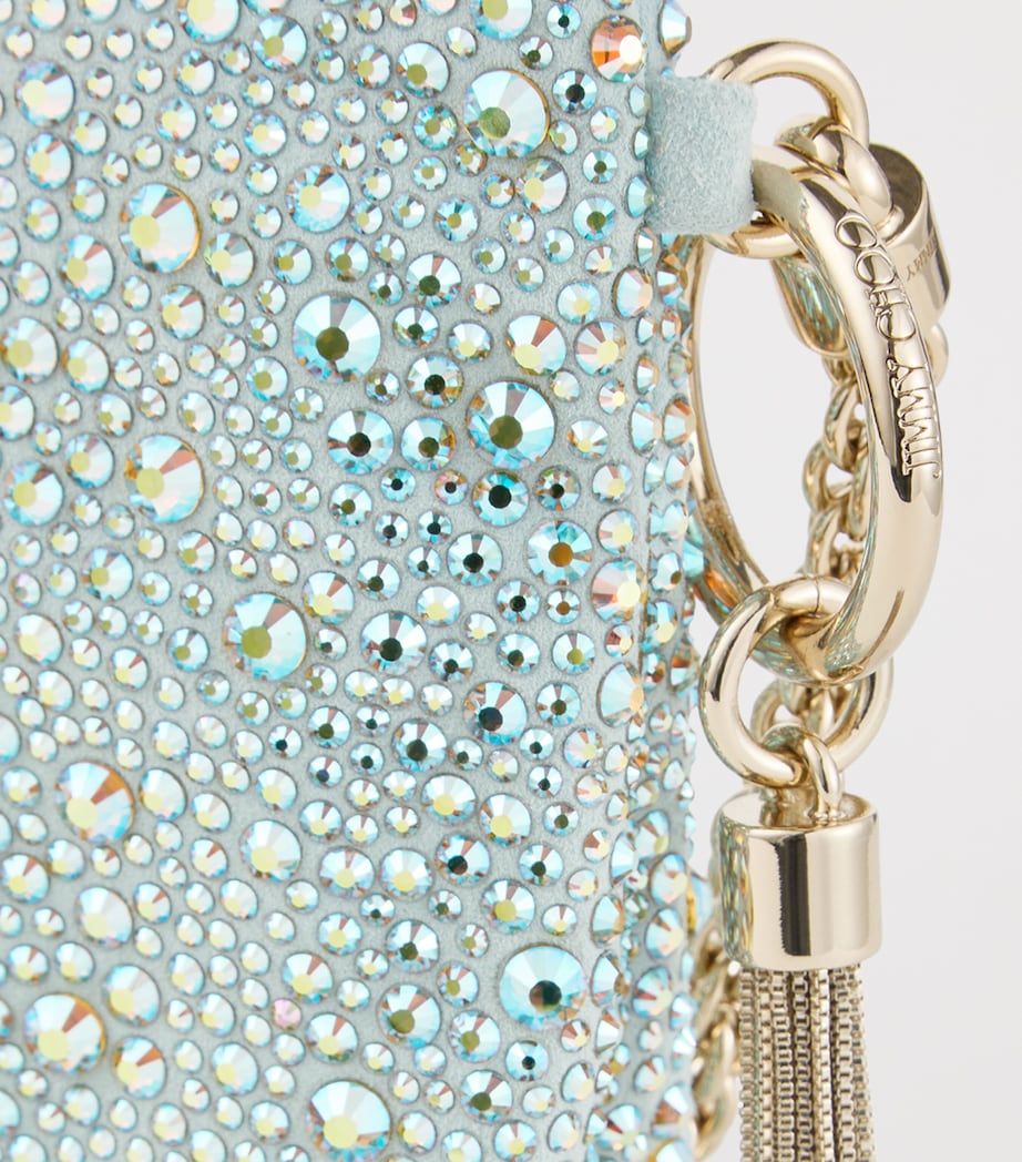 Mini Crystal-Embellished Callie Clutch Bag
