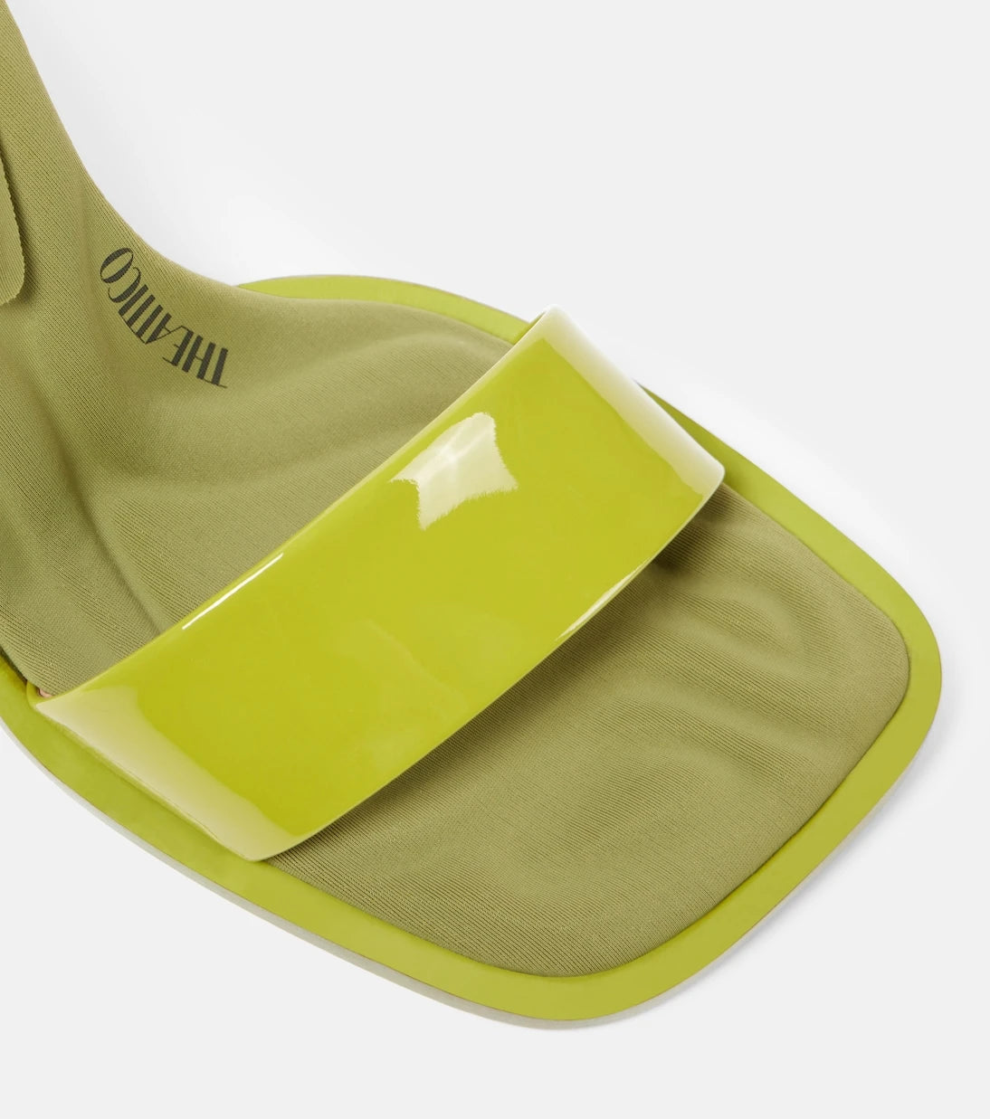 The Attico - Mia 95 patent leather mules