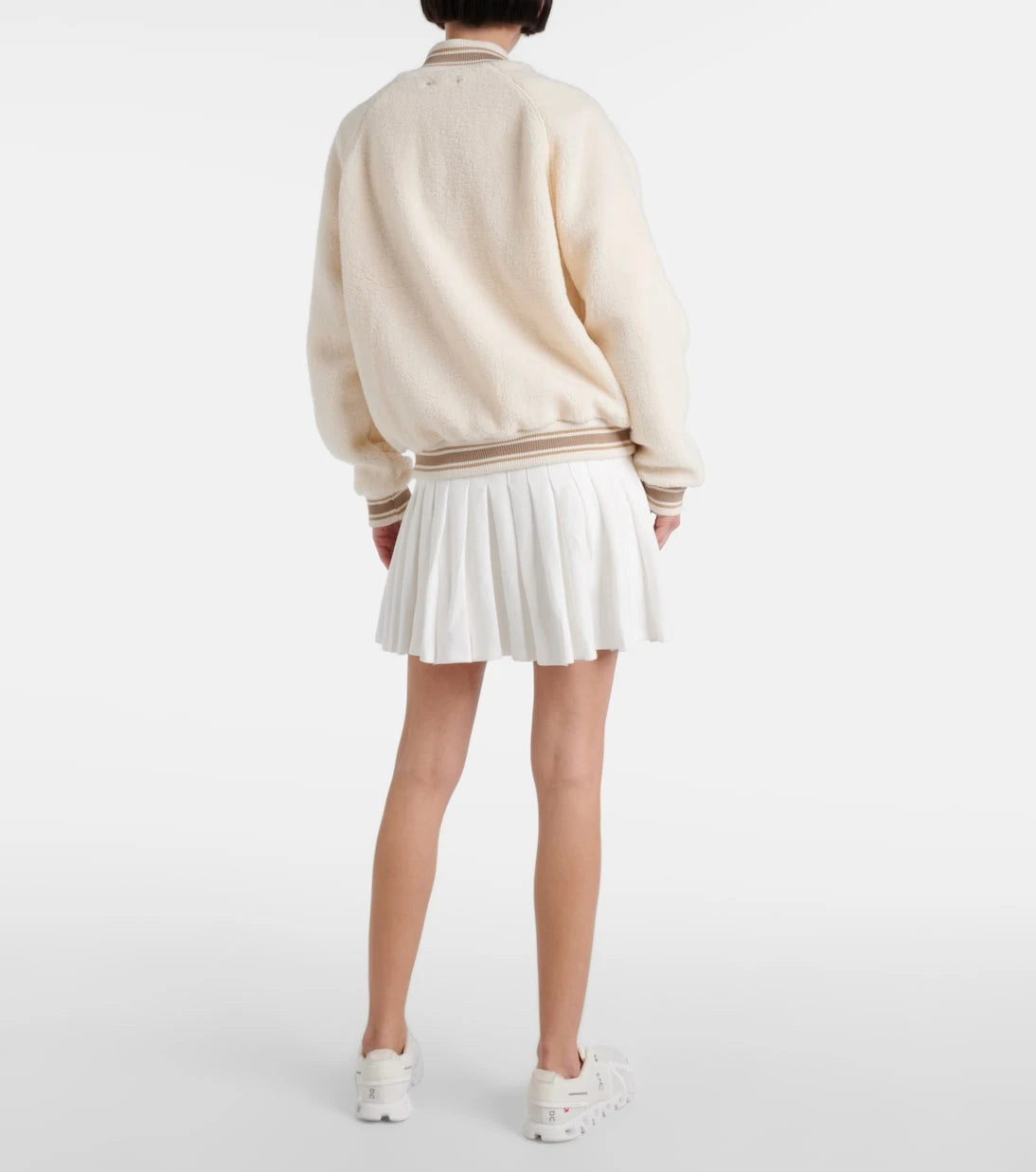 The Upside - Banks teddy bomber jacket