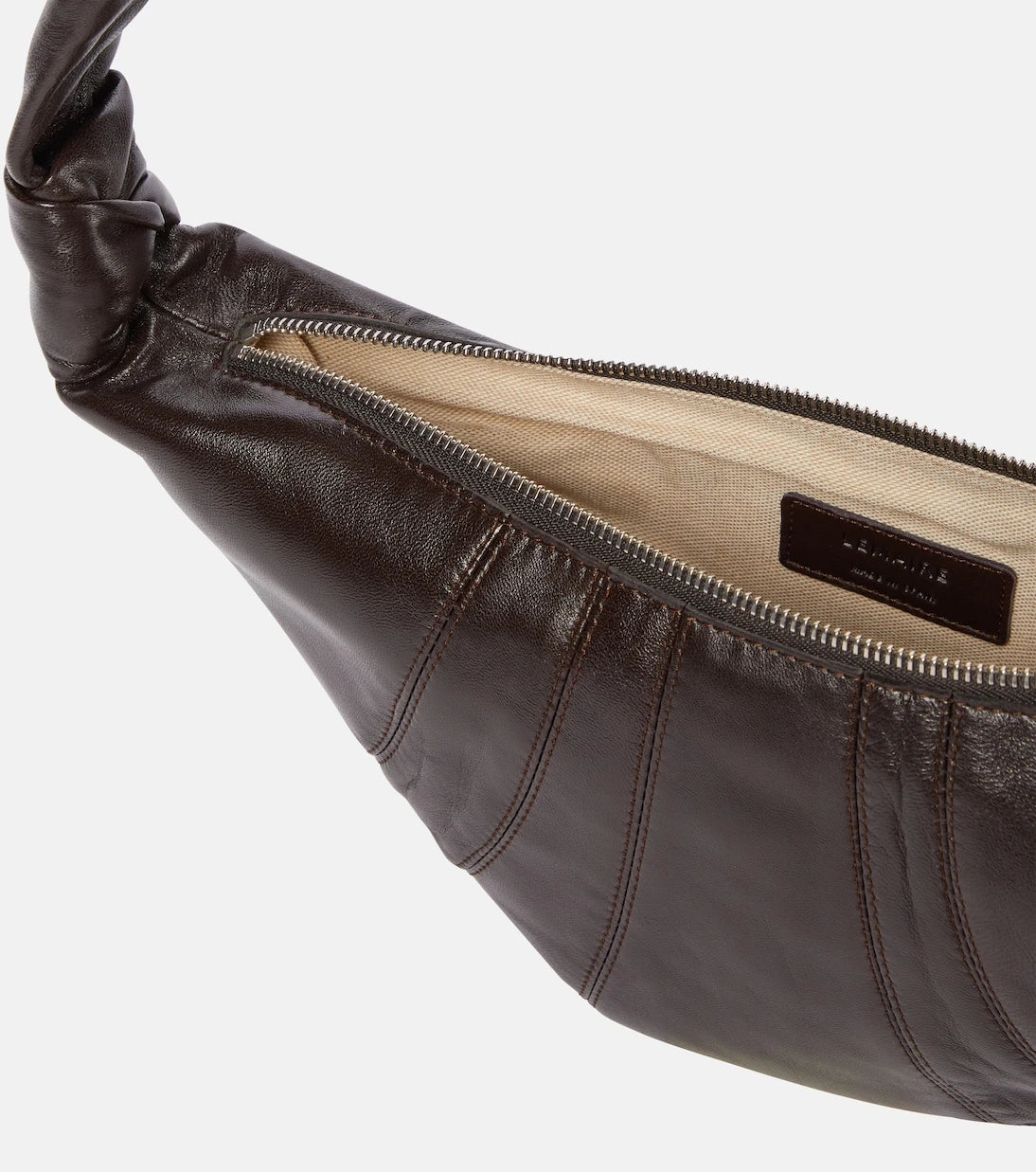 Lemaire - Croissant Small leather shoulder bag