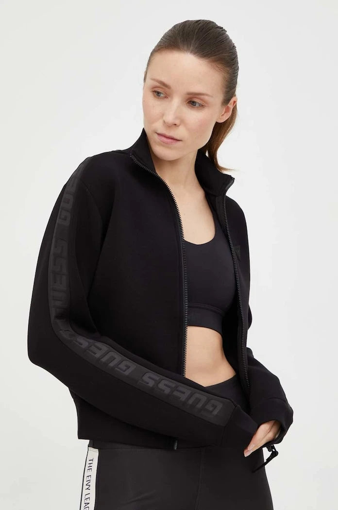 Guess fermuarlı kadın viskon sweatshirt NEW ALLIE