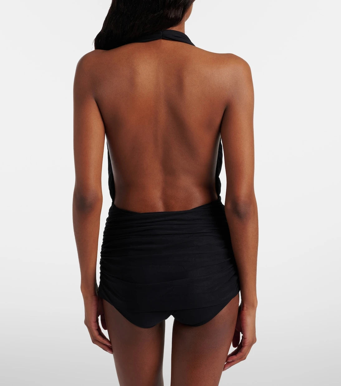 Adriana Degreas - Draped halterneck swimsuit