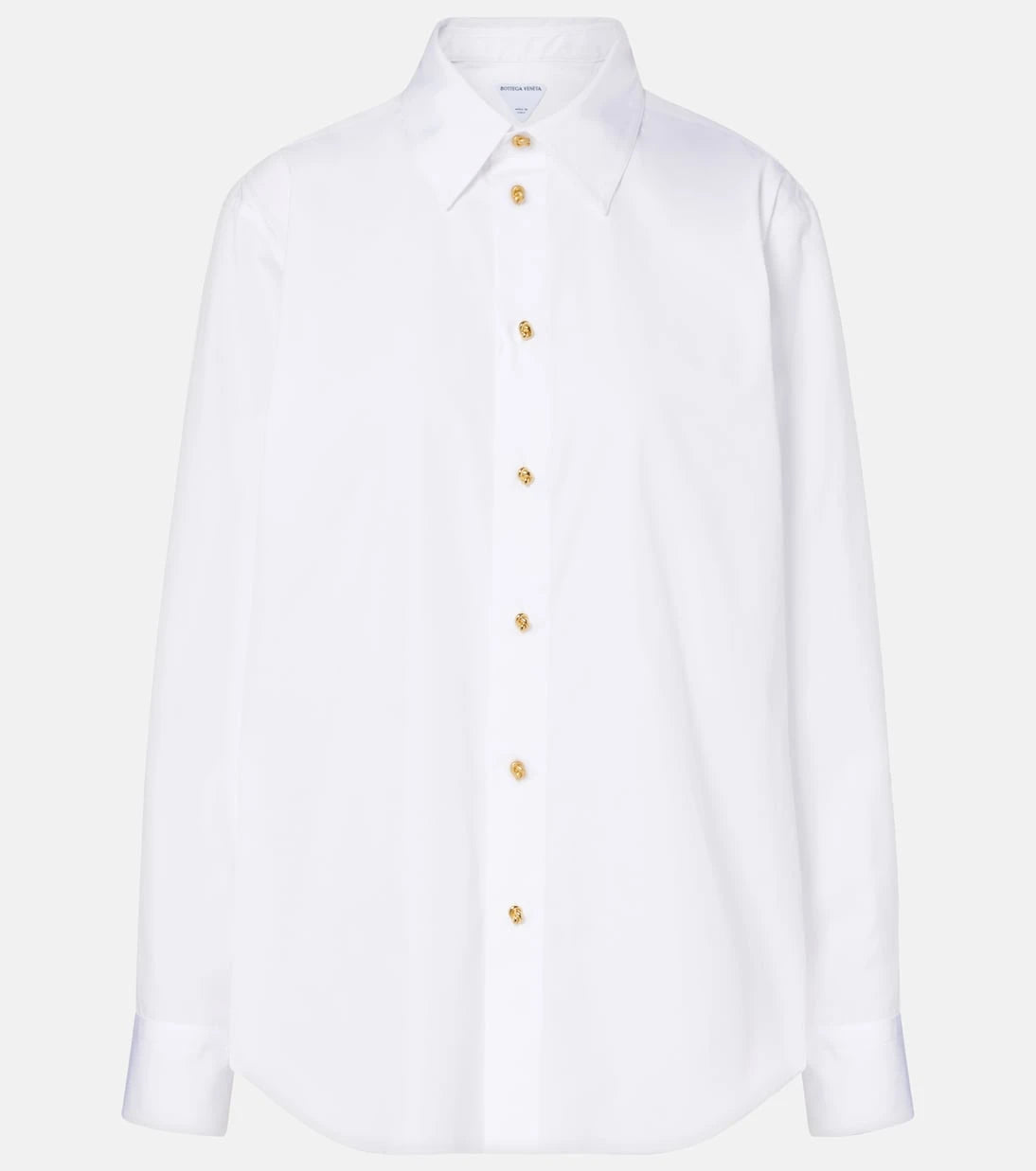 Bottega Veneta - Knot cotton poplin shirt