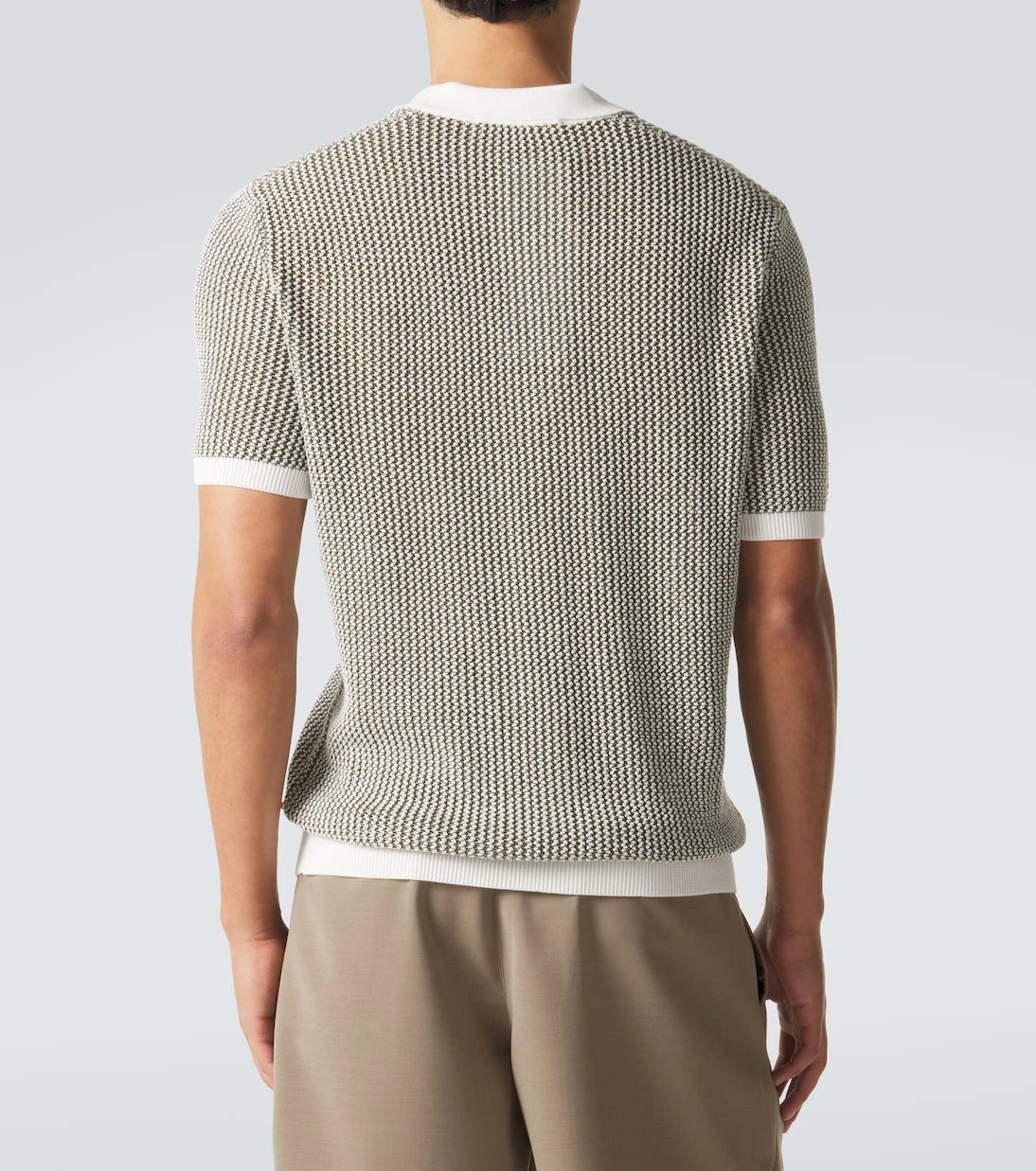 Orlebar Brown - Horton crochet cotton polo sweater