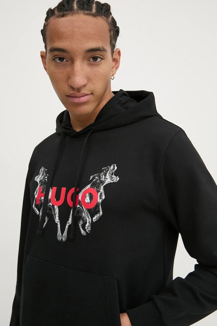 HUGO Pamuklu Sweatshirt