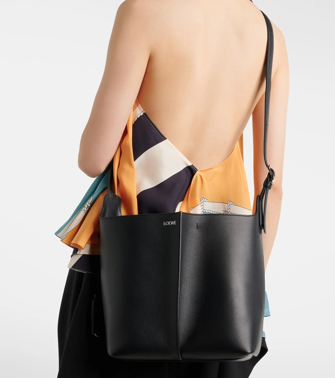 Loewe - Bilbao Medium leather tote bag
