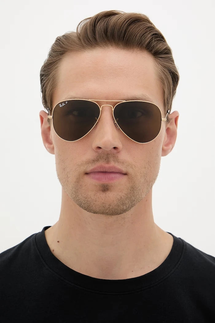 Ray-Ban слънчеви очила AVIATOR LARGE METAL