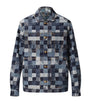LOUIS VUITTON Blue Damier Workwear Denim Jacket