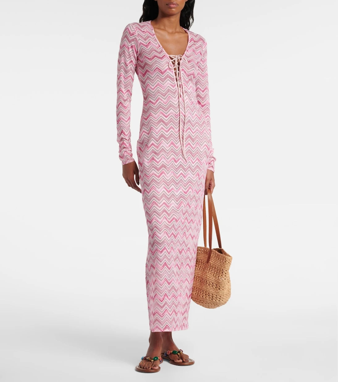 Missoni - Lamé midi dress