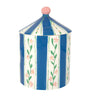 Earthenware Flower Storage Jar (23cm)