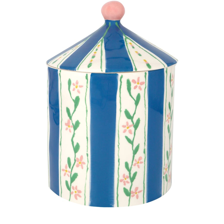 Earthenware Flower Storage Jar (23cm)