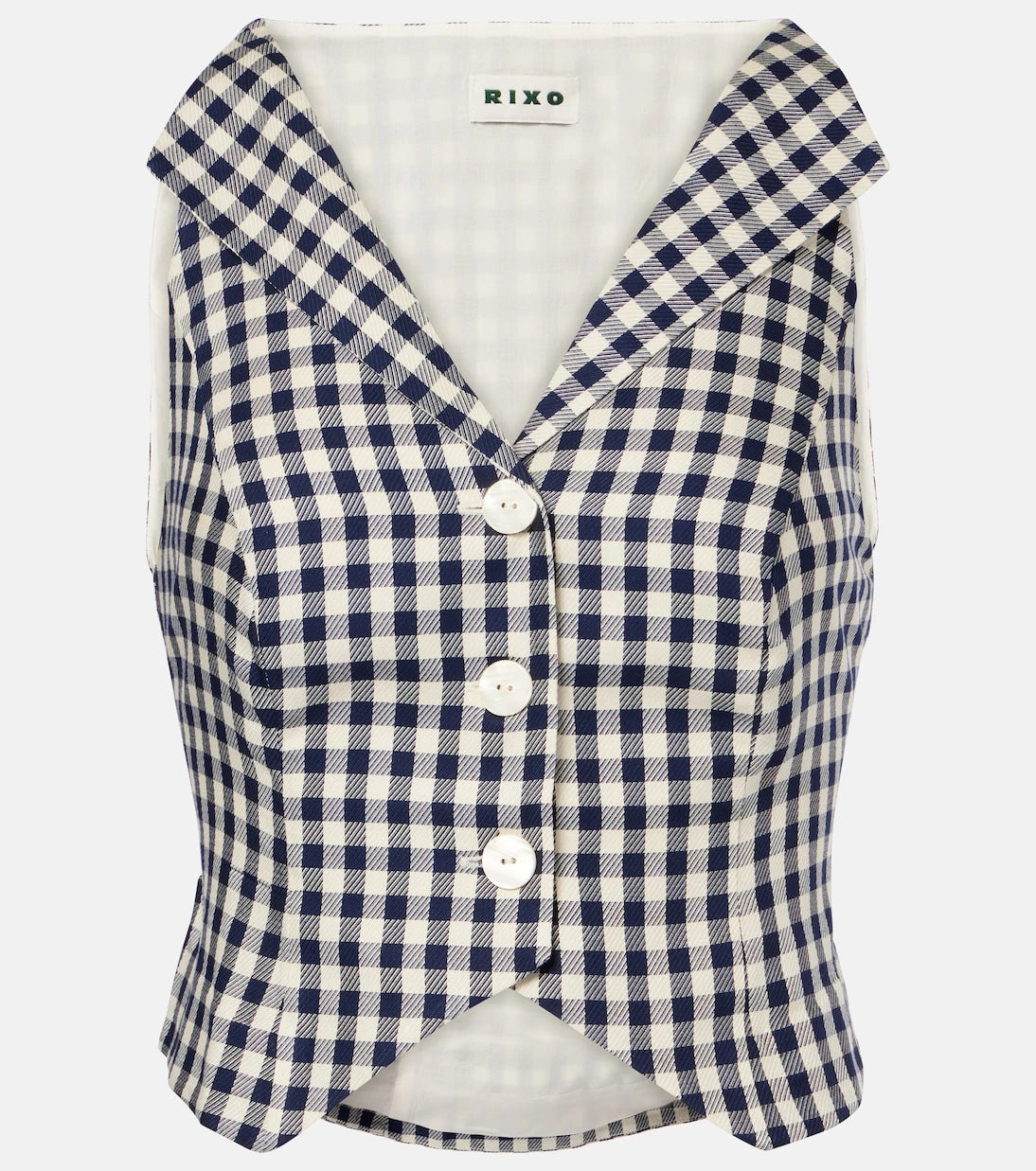 Rixo - Tiggy checked vest