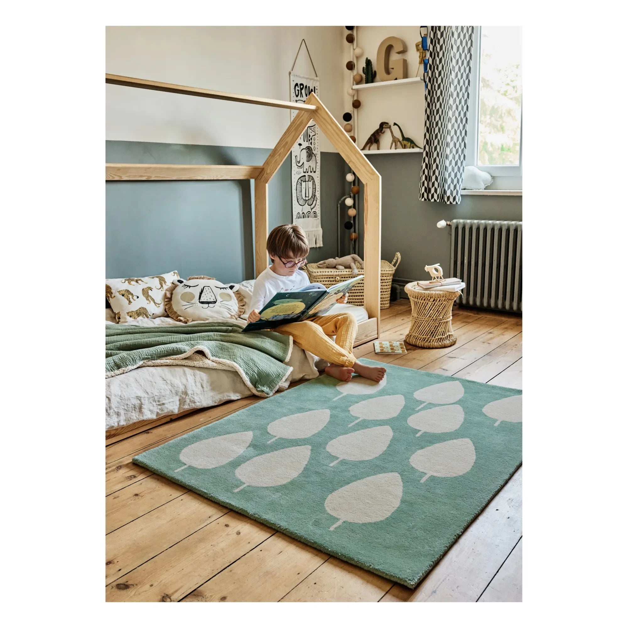 Bleuu-studio - Forest Rug | Green