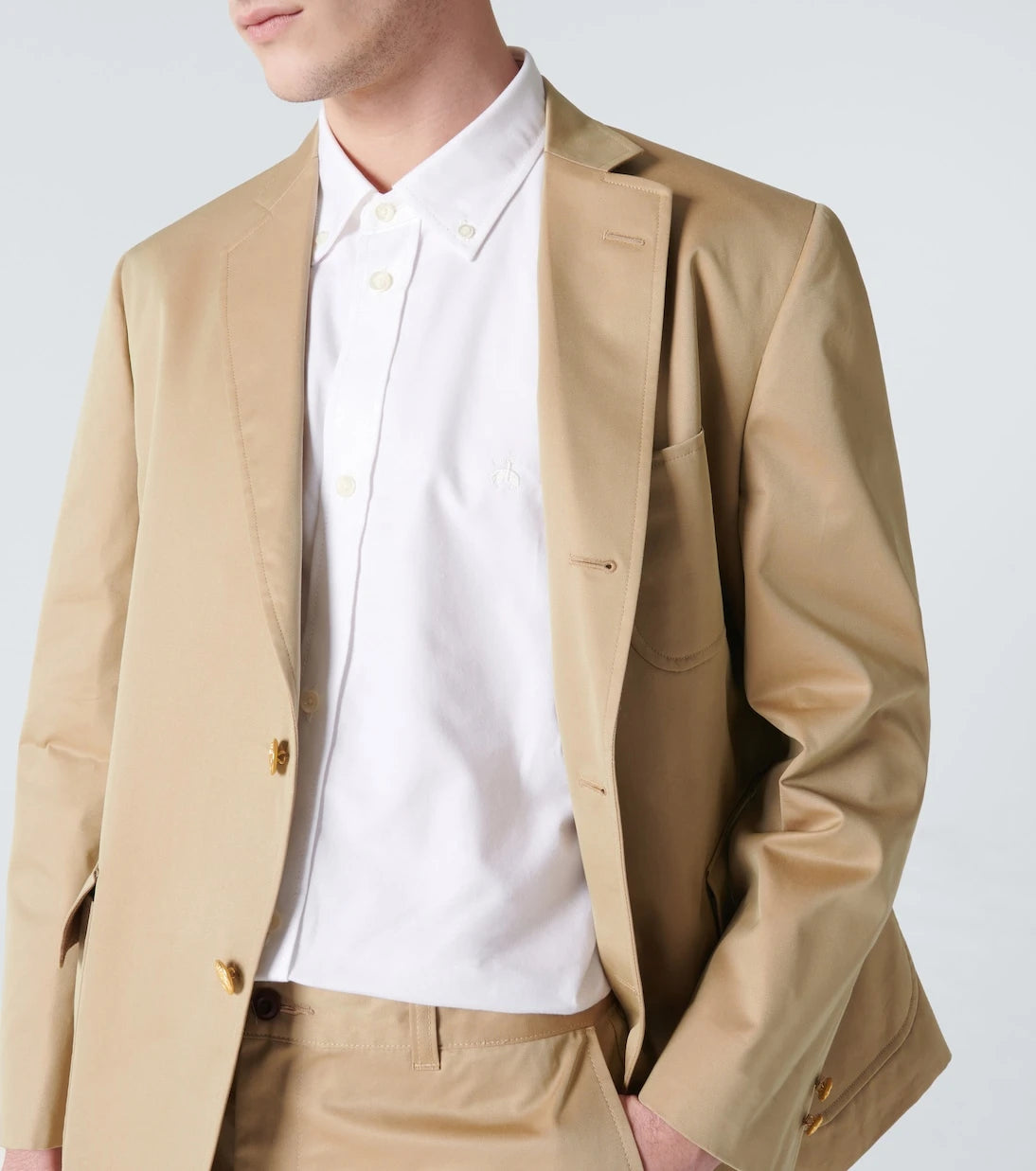 Junya Watanabe - x Brooks Brothers cotton shirt
