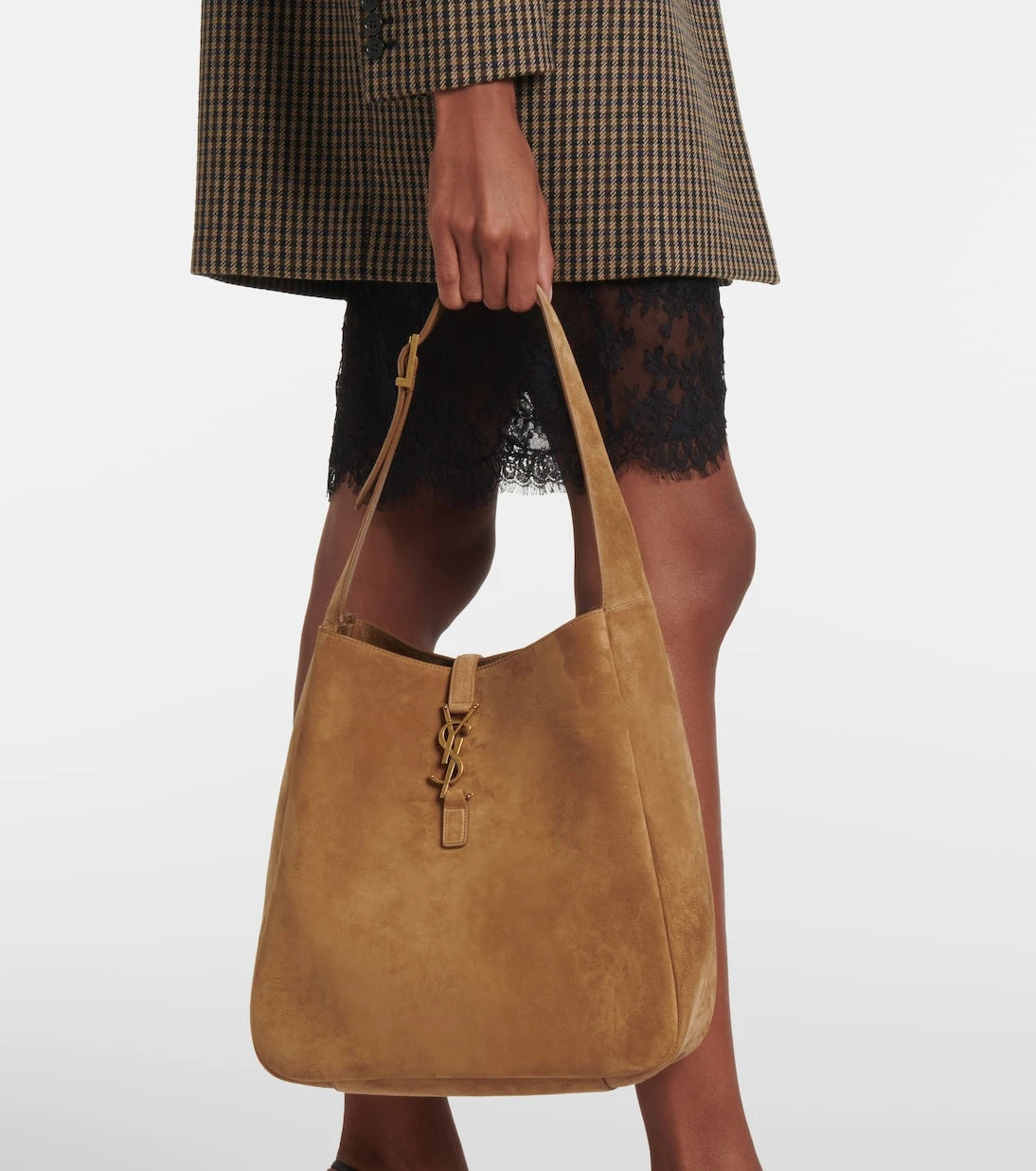 Saint Laurent - Le 5 à 7 Supple Large suede shoulder bag