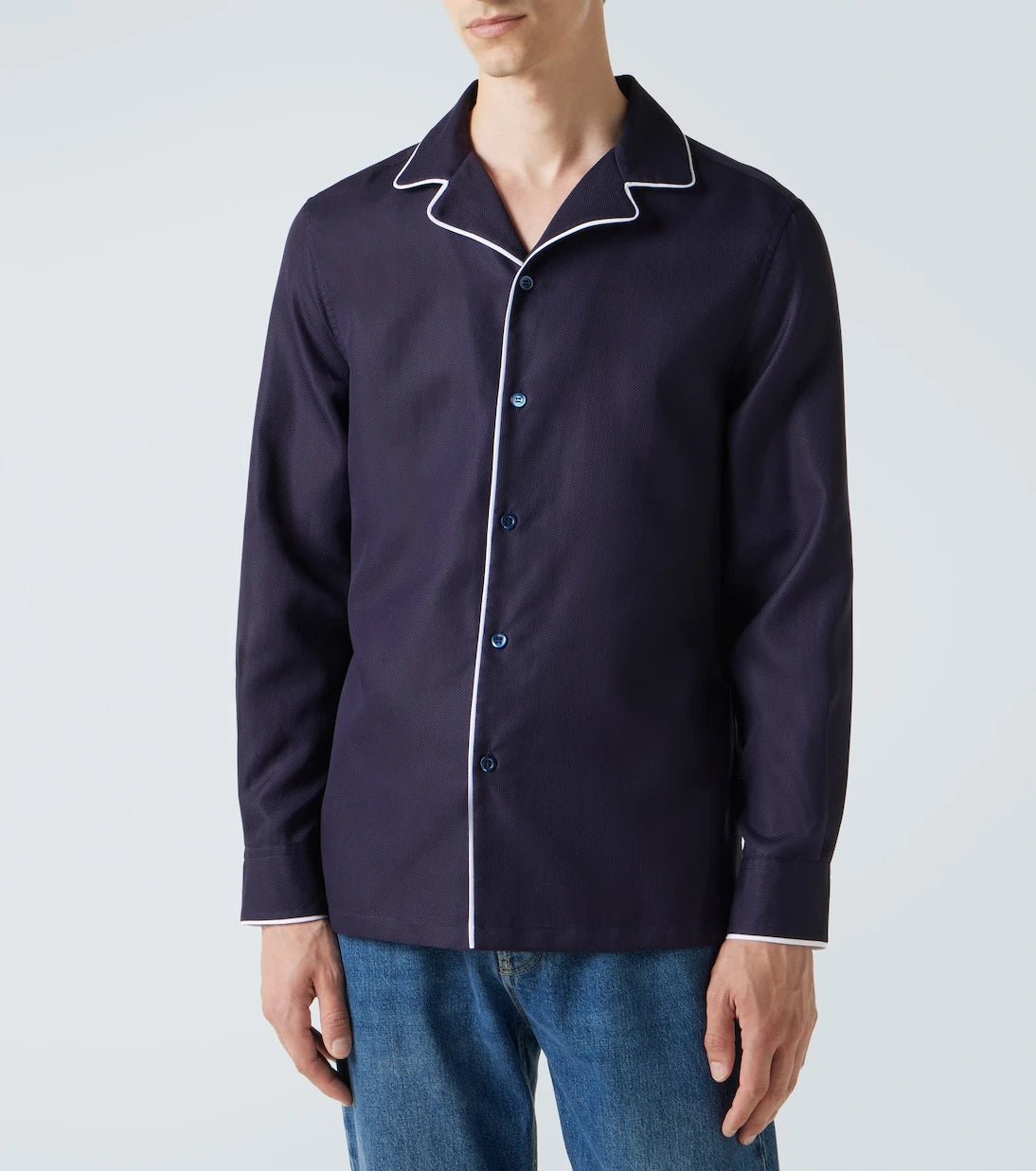 Brunello Cucinelli - Cotton pajama shirt