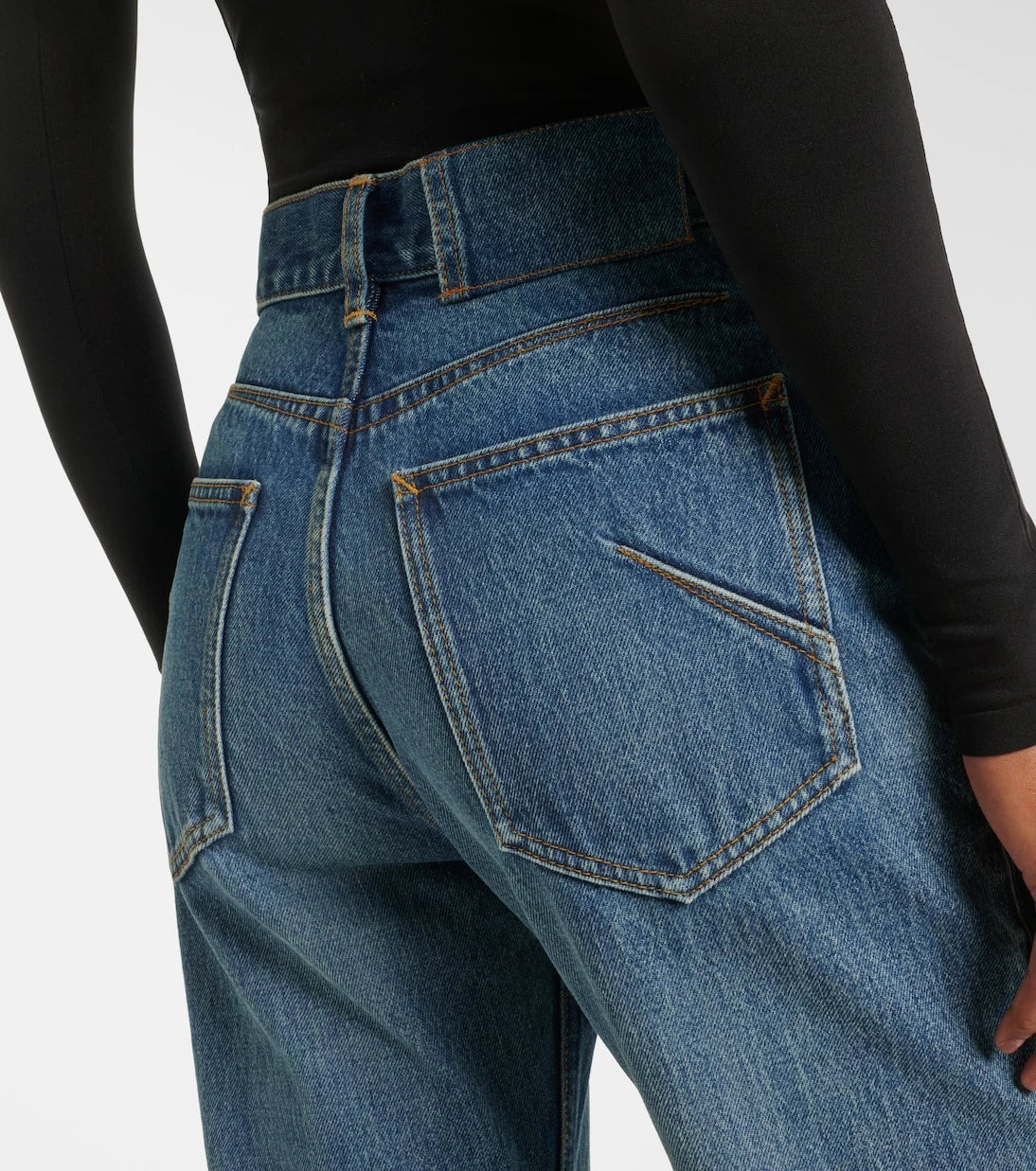 Alaïa - جينز بقصة بوت كات