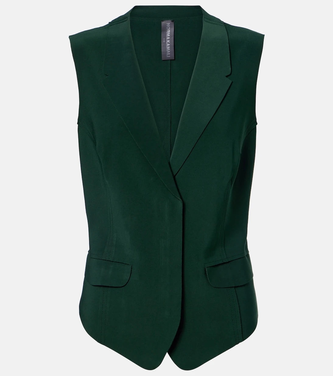 Norma Kamali - Crêpe vest