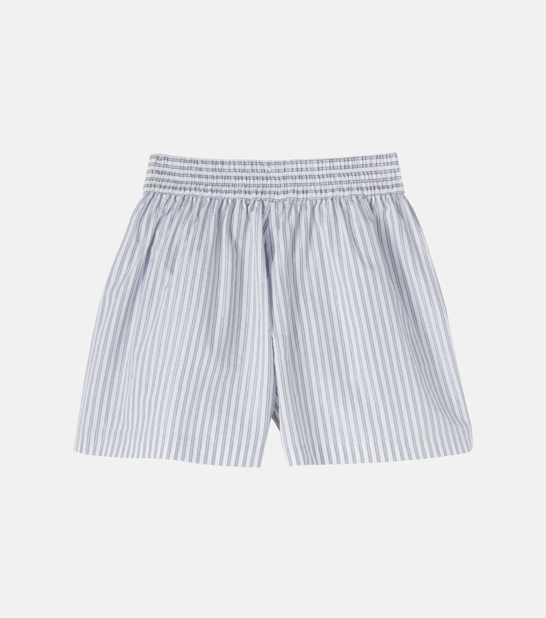 Brunello Cucinelli Kids - Striped cotton-blend shorts