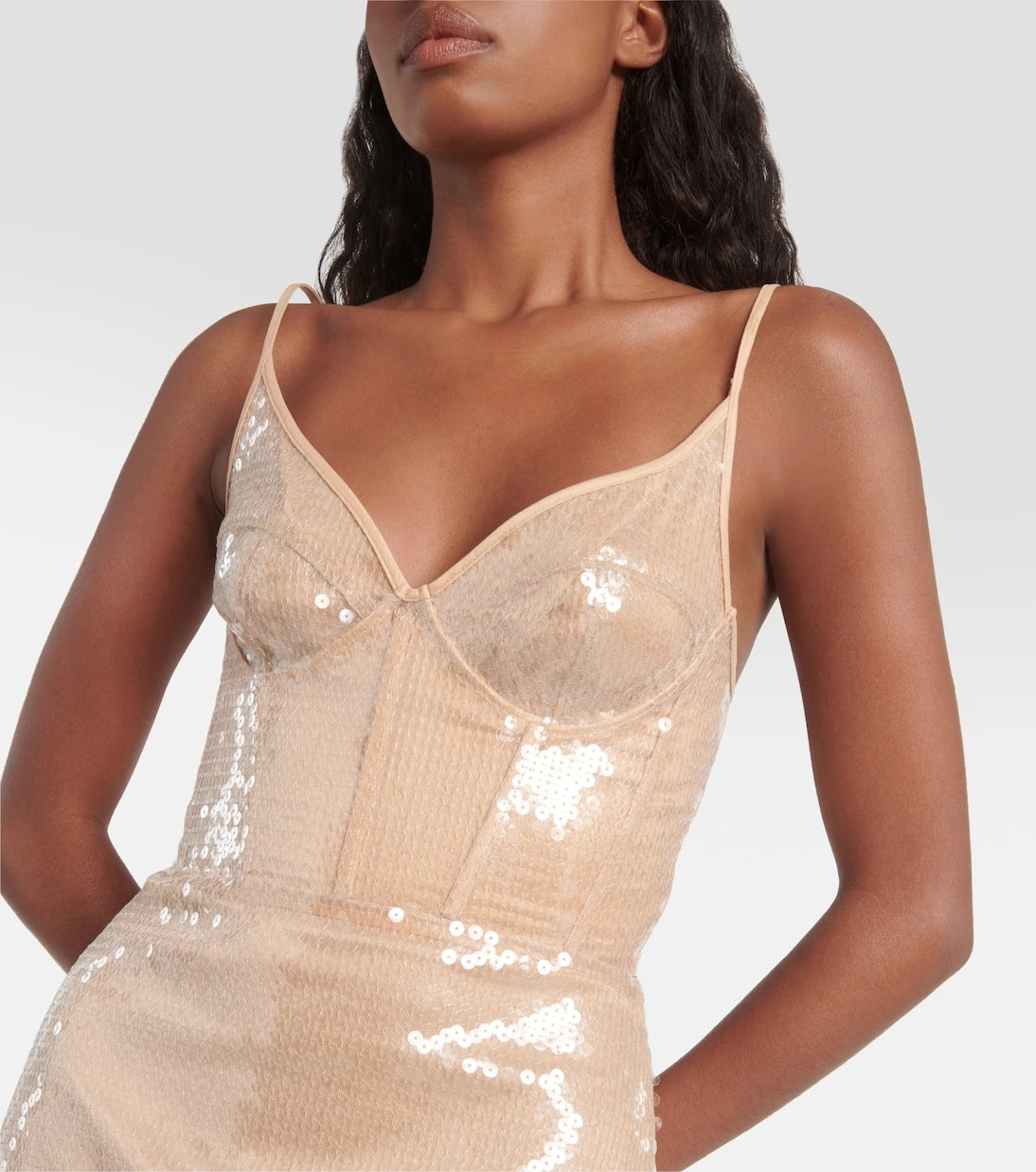 David Koma - Sequined midi dress