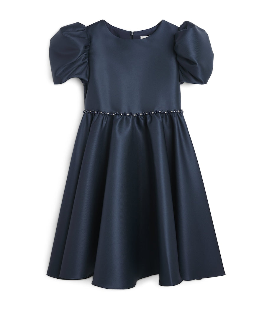 Bimbalo Navy Ruffle-Sleeve Dress (2-14 Years)