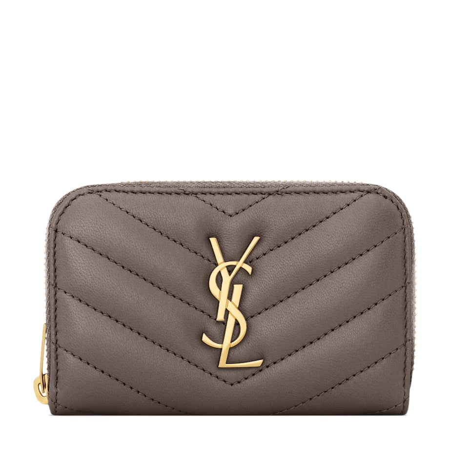 Black Cassandre Matelassé Wallet