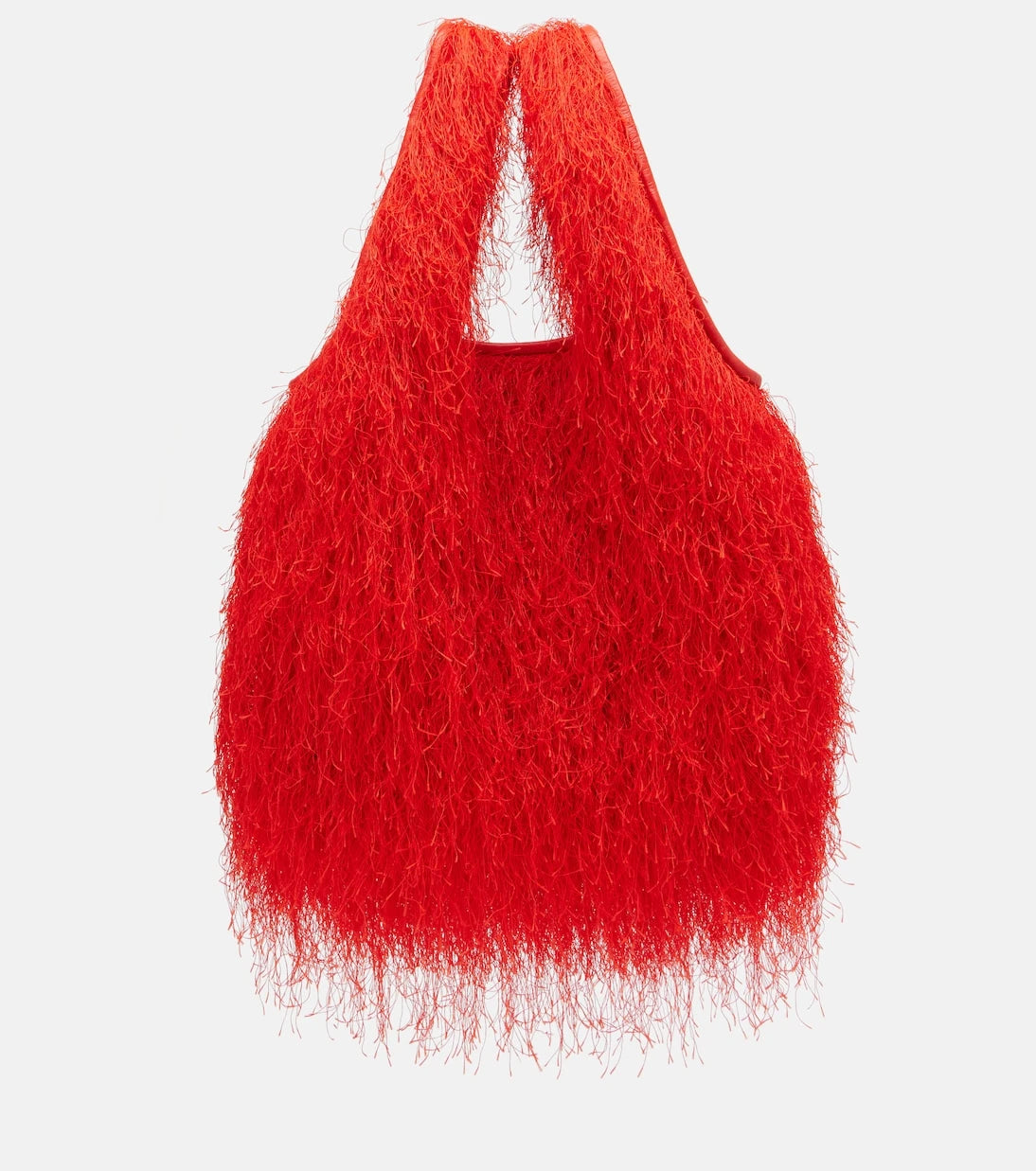 Dries Van Noten - Marche Medium fringed top-handle bag