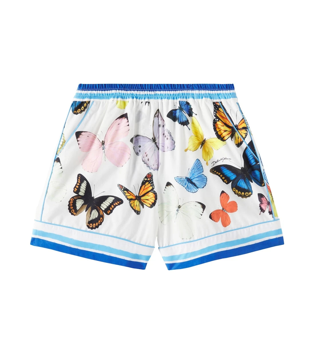 Dolce&Gabbana Kids - Printed cotton shorts