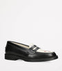 DUKE & DEXTER Multi Leather Cherry Wilde Penny Loafers