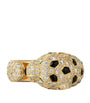 Yellow Gold, Diamond and Emerald Panthère de Cartier Ring