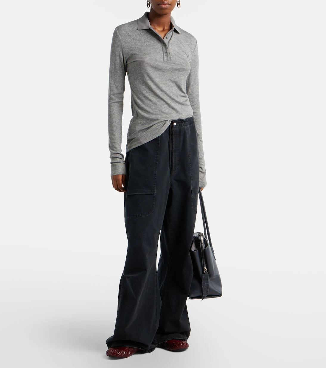 Entire Studios - Knitted polo sweater