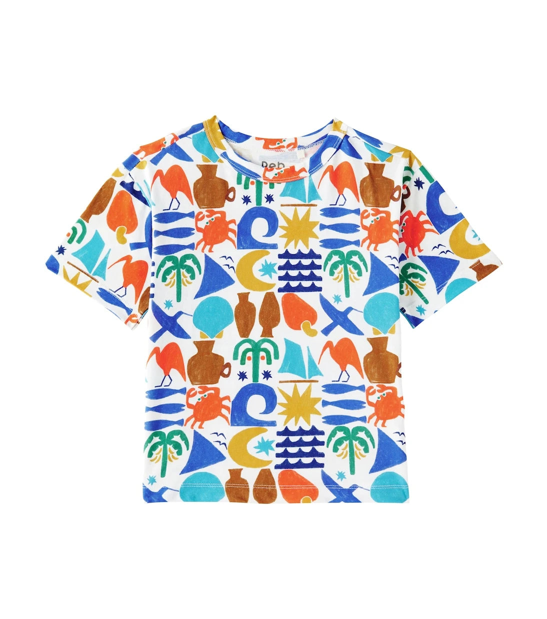 Fábula - Printed cotton T-shirt
