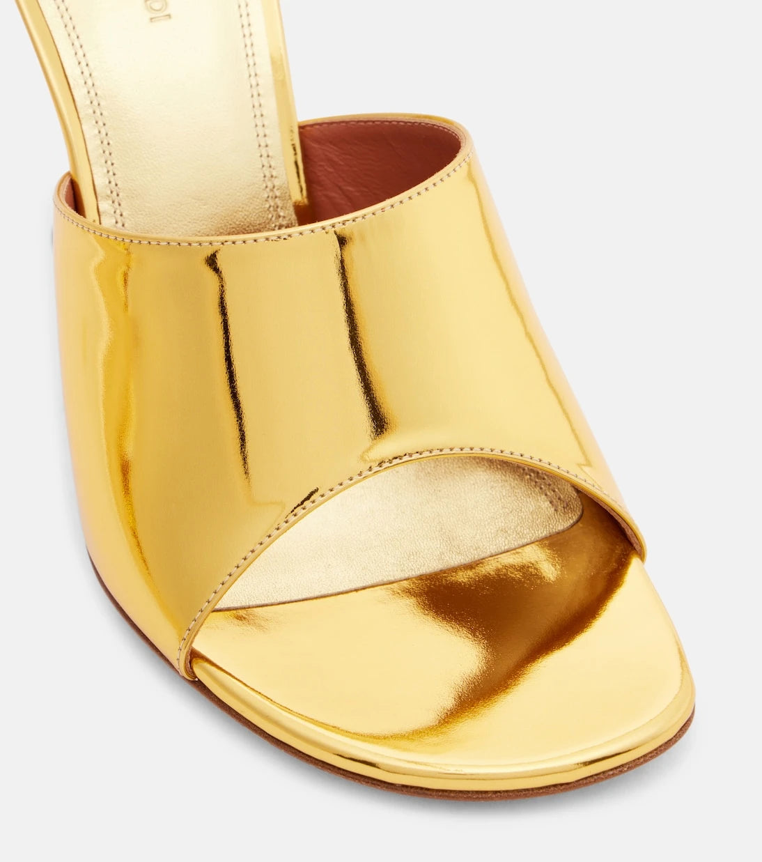Amina Muaddi - Taylor 90 leather mules