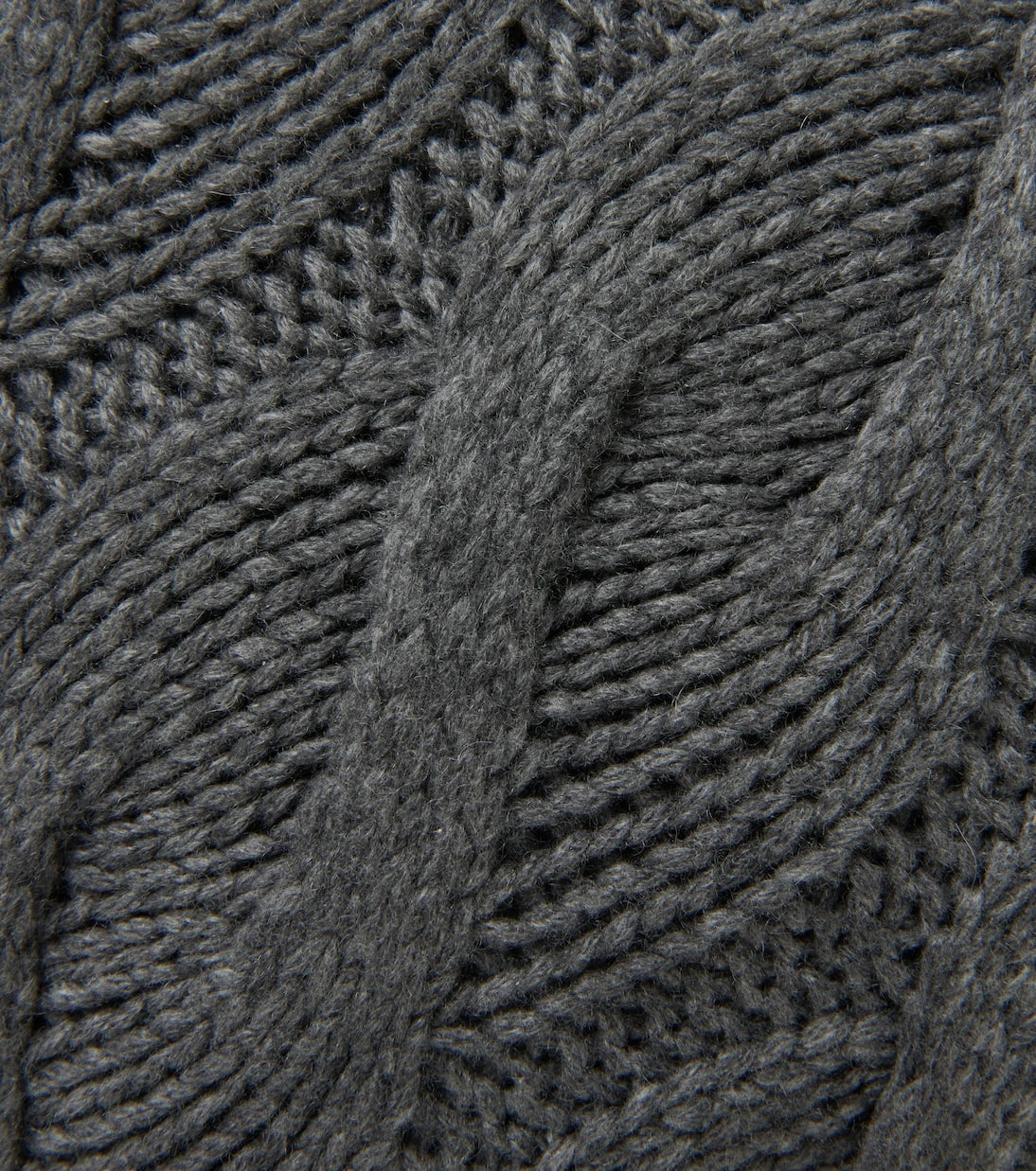 Brunello Cucinelli - Cable-knit cashmere cushion