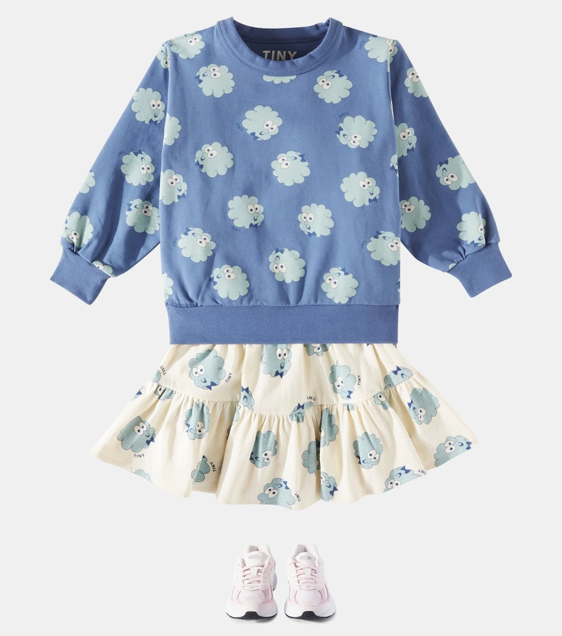 Tinycottons - Guest printed cotton-blend sweatshirt