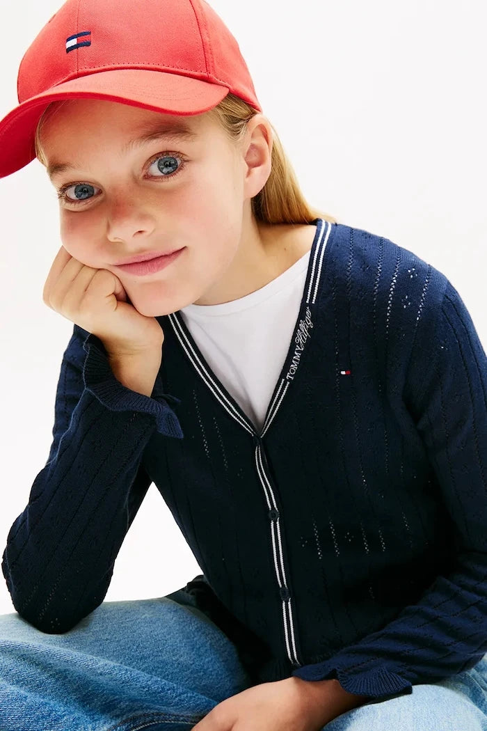 Tommy Hilfiger çocuklar için pamuklu yelek