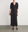 Rixo Black Annina Maxi Dress