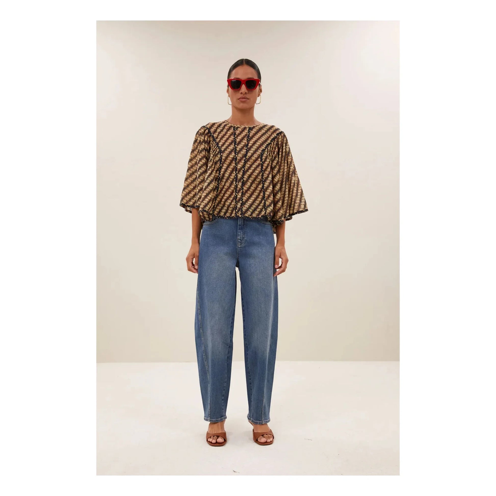 By Bar - Mid Begum Pants | Denim blue
